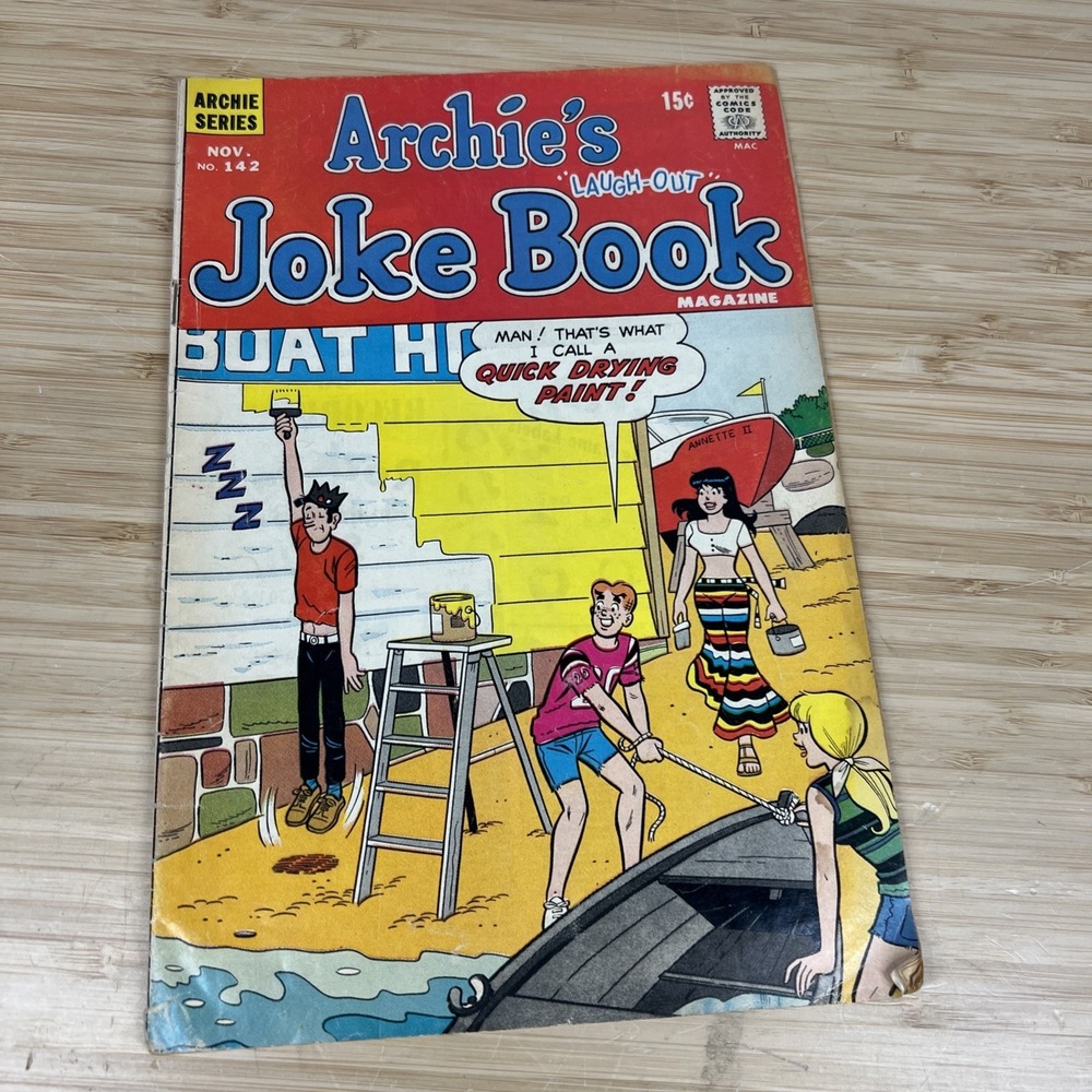 Vintage Archie's Joke Book Comic Lot (20) Silver Bronze Age Run - Picture 16 of 16